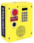 Emergency Telephone  Single-Button Auto-Dial with CALL Pushbutton and Keypad  Surface-Mount  Rugged 