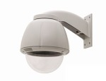 IP Network Ready 7in. in. Vandal Resistant Indoor Dome Housing with Wall Mount  Rugged Aluminum Top 