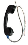 Handset Assembly  Black  15in. LNYRD Armored Cord