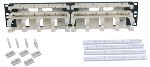 110 Rack Mount Kit  Category 5e  100 Pair  4 Pair Blocks with Cable Management