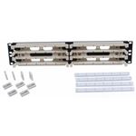110 Rack Mount Kit  Category 5e  200 Pair  5 Pair Blocks without Cable Management