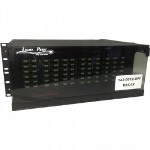 Panel Rack Mount 19in. Empty 12 Panel Opt Black Lightpath