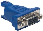 AV Connector VGA Plug-n-Play 15 pin to 8 pin Straight 180 Degree 1 Pack