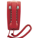 (SCITEC) 2554E Emergency Wall Phone  Red