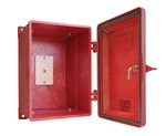 Weatherproof Telephone Enclosure Red