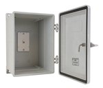 Weatherproof Telephone Enclosure Spring Door Option Grey **Non-Returnable**