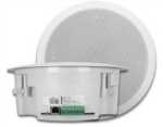 PoE Powered IP Ceiling Speaker for Multi-Cast Paging  Playing Background Music & making Standard or Emergency SIP Calls