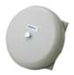 AC VIB Bell Indoor/Outdoor 115VAC 10in. Shell Silver