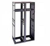 Slim 5 Series Rack 37 RU 20in. D Black powder finish