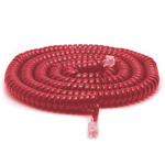 9 ft coil cord red ** SPECIALTY PART PLEASE CONFRIM PRICING**