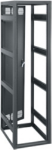 Multibay BGR Series Rack with Rear Door 45 Rack Units (78-3/4in. ) 32in. Deep Black Powder Coat finish