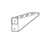 CADDY CAT CM Wall Bracket 8in. (Box of 10)