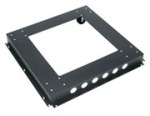 Caster Base for DRK 31in. & 36in. Deep Enclosure Steel Black Powder coat finish