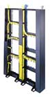 Rack End Cable Organizer 45 Rack Units Steel Black