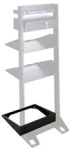 Rack Cantilever Support Base Black finish