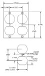 UCP Connector Panel Two Duplex Punchout