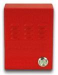 VoIP ADA Compliant Emergency Phone with Dialer and Voice Announcer Red with No Silkscreen Surface Mount Only