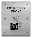 ADA Compliant Emergency Phone for GAI-Tronics Applications Flush Mounts in a GAI-Tronics Back Box with Enhanced Weather Protection (EWP)