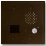 Oil Rubbed Bronze Entry Phone with Proximity Card Reader & Blue LED Automatic Disconnect Flush Mount in a Double Gang Box or Surface Mount with an Optional VE-5x5 with Enhanced Weather Protection (EWP)