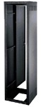 18 Space(31 1/2in. ) 19 1/2in. Deep Stand Alone Rack with Rear Door ERK Series Steel Textured Black Powder Coat finish