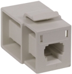 Optichannel Keystone Adapter MT-RJ Flush-Mount Office White