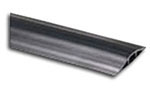 FloorTrak Flexible Nonmetallic Cover for Cables Medium Cable Area (.75in. x .50in. ) 25ft. Black