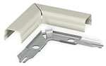 Metal Raceway HBL500 Series Flat Elbow 90 Degree Ivory