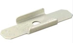 Metal Raceway HBL500/HBL750 Series Support Clip Ivory