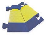 Hi-Impact TrukTrak 5 Channel 45 Degree Left Turn Blue & Yellow