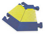 Hi-Impact TrukTrak 5 Channel 45 Degree Right Turn Blue & Yellow