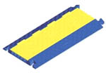 TrukTrak Modular Cable Protection System 5 Channel 36in. Trak Blue & Yellow