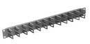 Horizontal Cable Manager 1 Rack Unit Micro-clip