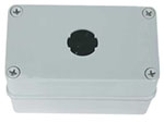 Hi-Impact Surface Mount Box NEMA 4X Thermoplastic 1 Port