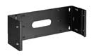 Hinged Panel Mount 6in. Deep 4 Space HPM Series Black Powder Coat finish