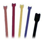 Velcro Brand One-Wrap Cable Ties 1/2in. W x 5in. L Black (10 Pack)