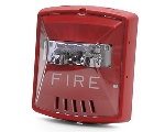 Exceder Horn Strobe 2 Watt Wall 12/24V 8CD Agent Lettering Red