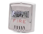 Exceder Horn Strobe 2 Watt Wall 12/24V 8CD Agent Lettering White