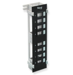 Patch Panel Blank Vertical 8-Port Flush