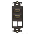 Insert Decorex 2-Port Dual HDMI Black