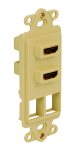 Insert Decorex 2 Port Dual HDMI Ivory