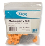 Module CAT 5e EZ 25 PK Orange