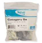 Module CAT 5e EZ 25 PK White