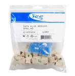 Module Cat 5E HD 25 PK Ivory