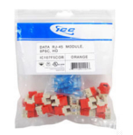 Module Cat 5E HD 25 PK Orange