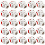 Module CAT 6 EZ 25 PK White