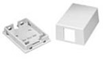 Surface Mount Box 1-Port White