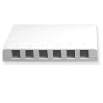 Surface Mount Box 6-Port White