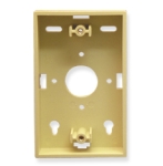 Mounting Box Low-Profile 1-Gang Ivory