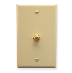 Wall Plate F-Type Ivory