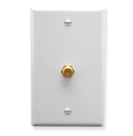 Wall Plate F-Type White